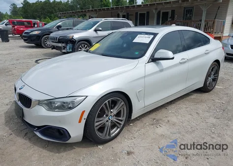 2017 BMW 430I Gran Coupe z USA, uszkodzony, nr VIN WBA4F7C52HG786500